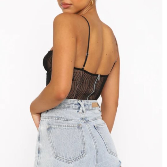 Whitefox Black Bustier/Corset - Picture 3 of 3